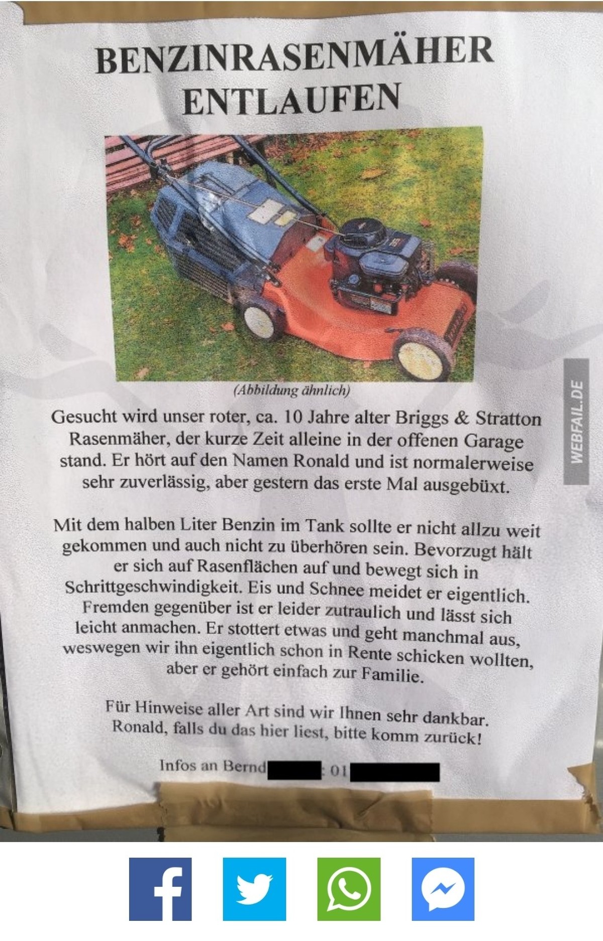 Picdump 142 – HIER KLICKEN! (für Memes)\nHoffentlich findet er zurück!