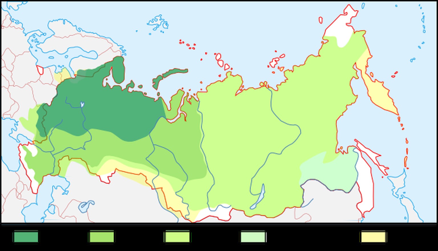 Russische Expansion in Sibirien, 1547 bis 1725.
https://commons.wikimedia.org/w/index.php?curid=22400356