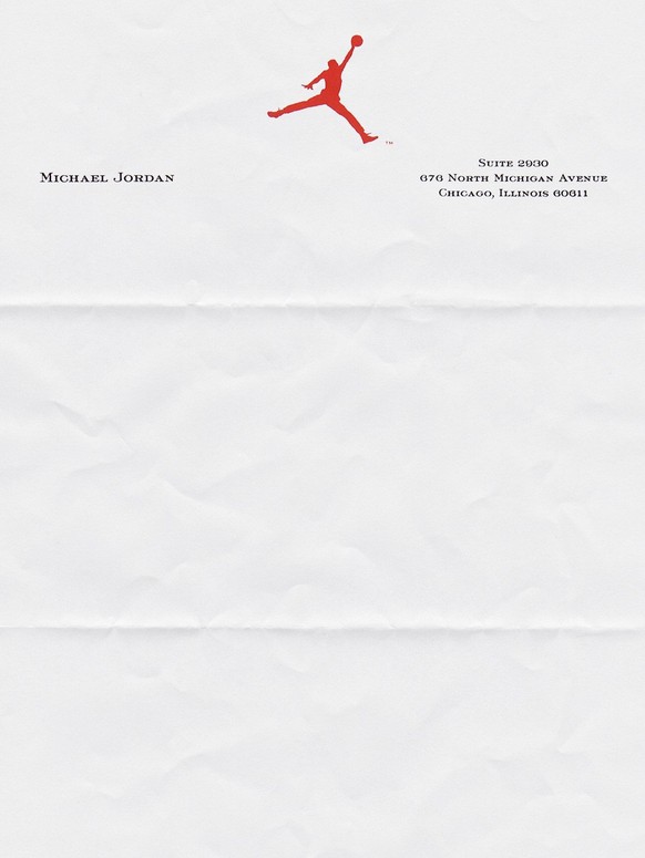 1993
This was Michael Jordan’s iconic letterhead in 1993, the year he secured his third consecutive NBA championship with the Chicago Bulls, solidifying his status as the most dominant player in the g ...