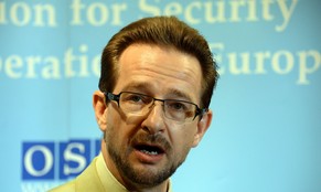 Der Schweizer OSZE-Botschafter Thomas Greminger.
