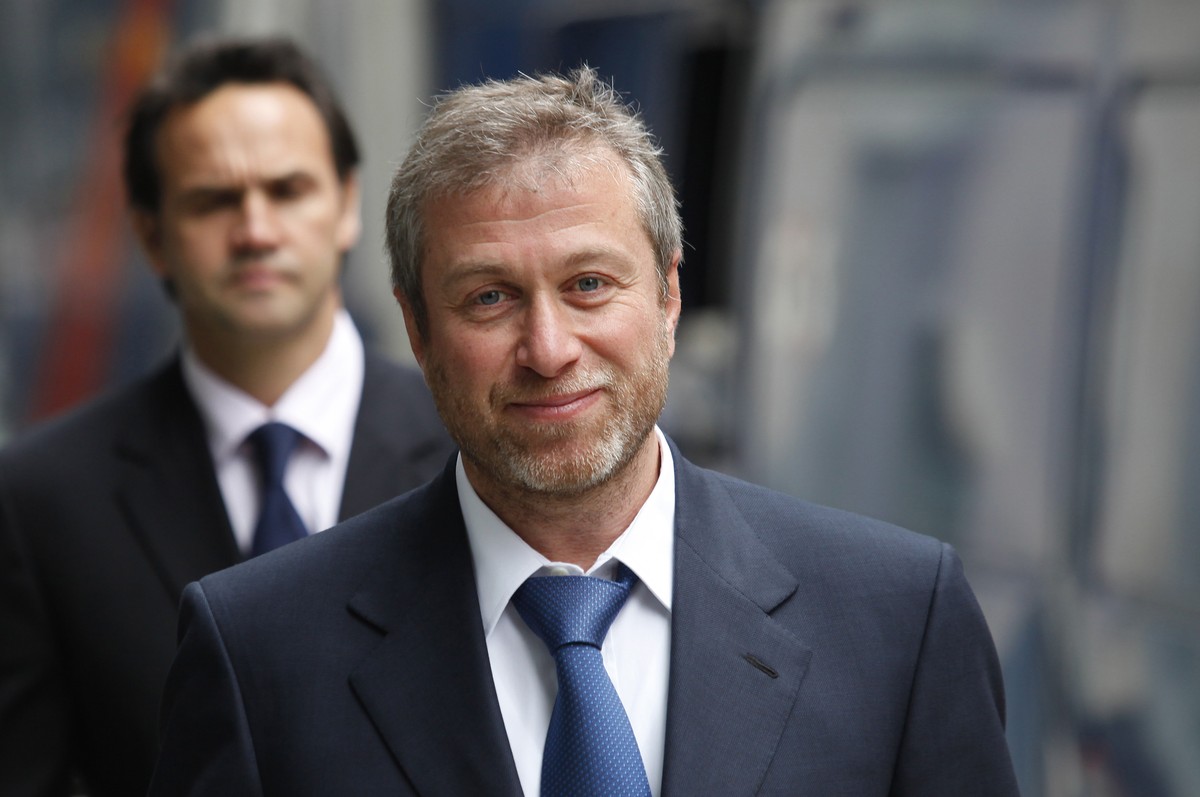 FILE - This Oct. 4, 2011 file photo shows the owner of England's Chelsea Football Club, Roman Abramovich as he leaves court in London. A new study of the super-rich finds that London has become t ...
