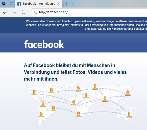 Mit dem 1984 entwickelten Domain Name System (DNS) war es erstmals möglich, Webserver über einfach merkbare Namen wie facebook.com abzurufen.