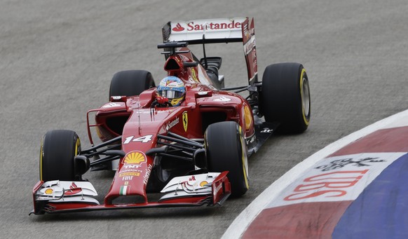 Alonso fuhr im Training ebenfalls stark, holte sich aber nur den fünften Platz.