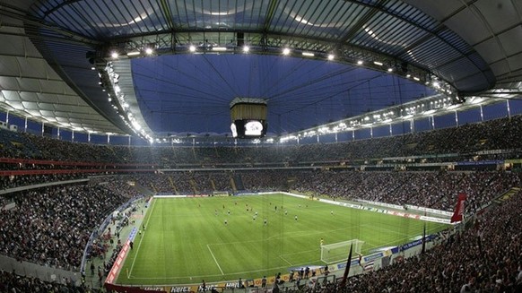 Wie so viele Stadien wurde auch die&nbsp;Commerzbank-Arena von Frankfurt für die WM 2006 fast komplett umgebaut.