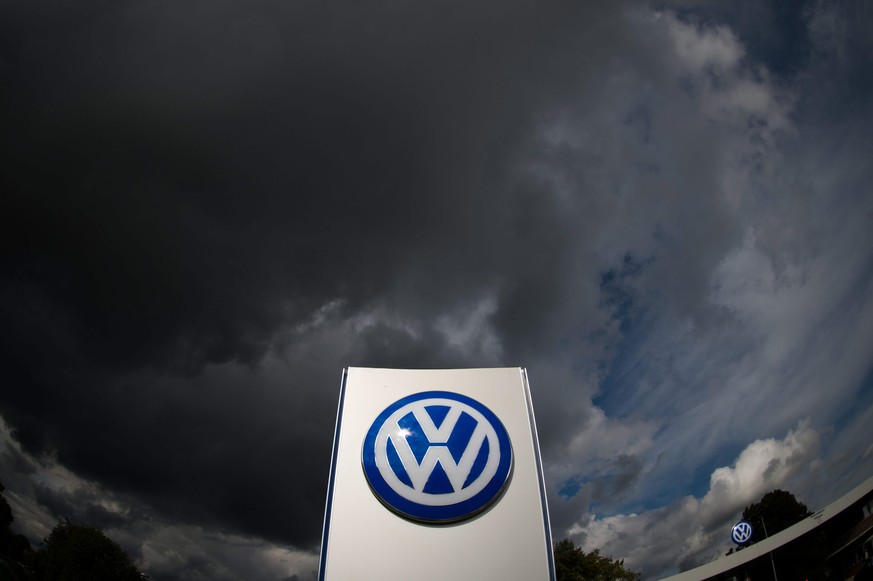 Sinnbildlich: Dunkle Wolken über VW