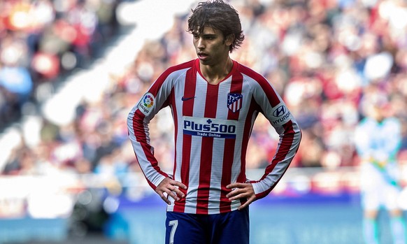 epa08166489 Atletico Madrid&#039;s Joao Felix during the Spanish LaLiga soccer match between Atletico Madrid and CD Leganes in Madrid, Spain, 26 January 2020. EPA/RODRIGO JIMENEZ