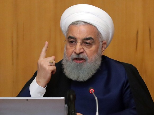 Irans PrÃ¤sident Hassan Ruhani hat mit Frankreichs PrÃ¤sidenten Emmanuel Macron gesprochen, um Besserungen fÃ¼r das Mullah-Regime in der Islamischen Republik zu erlangen. (Archivbild)