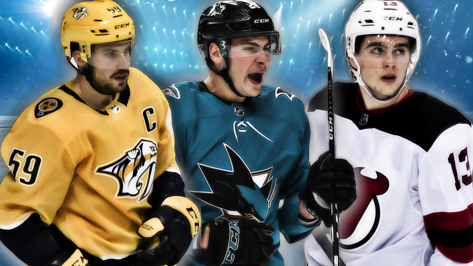 Die drei besten Hockey-Spieler, die die Schweiz je hatte: Roman Josi, Timo Meier und Nico Hischier.