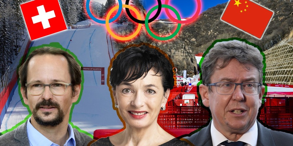 Was sind sinnvolle Rahmenbedingungen für die Austragung von Olympischen Spielen? Im «SonnTalk» ist man sich einig, dass diese aktuell nicht tragbar sind.