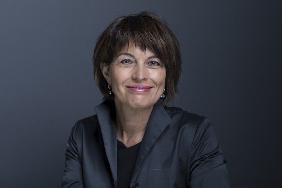 ARCHIVBILD --- ZUM RUECKTRITT VON BUNDESRAETIN DORIS LEUTHARD STELLEN WIR IHNEN FOLGENDES BILDMATERIAL ZUR VERFUEGUNG - Portrait of Federal Councillor Doris Leuthard, head of the Federal Department of ...