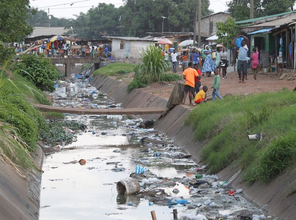 In Afrika geht es deutlich schlechter voran mit der Malaria-Bekämpfung. Im Bild Liberia.