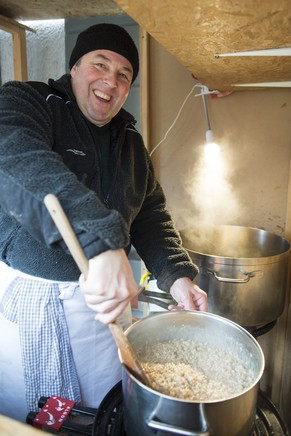 Markus May in seinem Element.