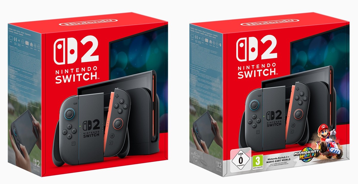 Kunden haben die Wahl: nur die Switch 2 oder im Bundle mit «Mario Kart World».