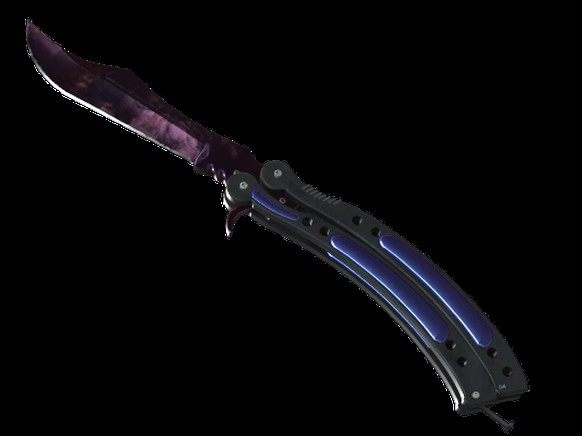 Das Doppler Butterfly Black Pearl Knife, Counter Strike 2 Skin