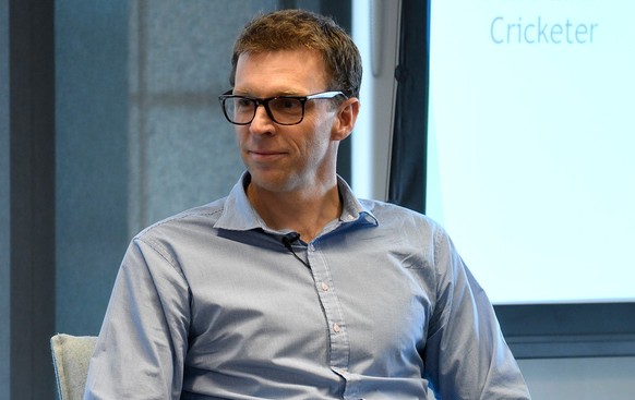CRICKET AUSTRALIA PRESSER, Cricket Australia Executive General Manager of High Performance and ex Olympic rower Drew Ginn is seen during an announcement in Sydney, Friday, October 11, 2019. Cricket Au ...