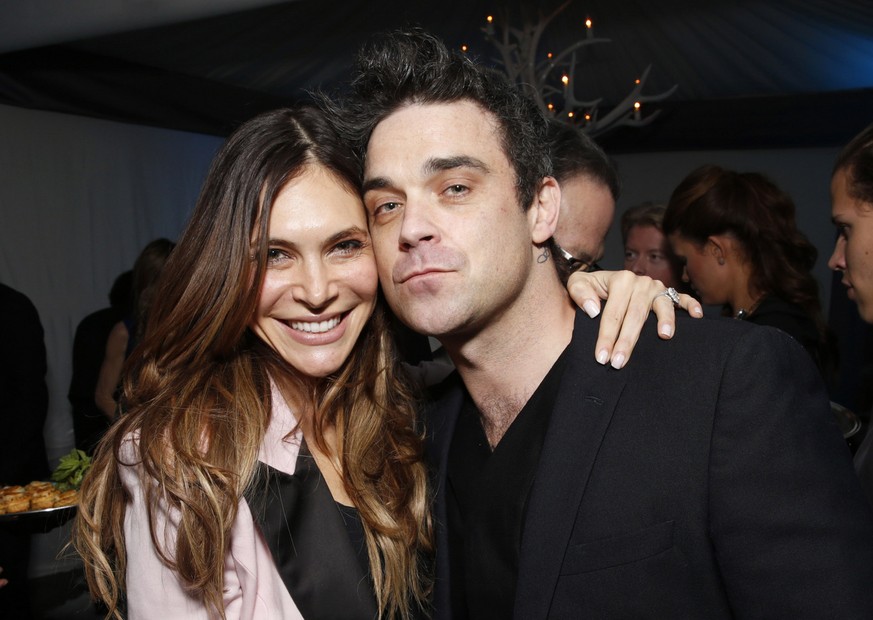 Jetzt gilt es ernst für Robbie Williams und seine Frau Ayda Field.