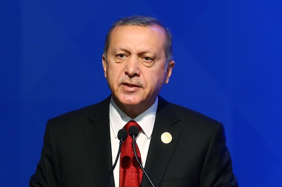 Forderte eine Strafuntersuchung gegen Satiriker Jan Böhmermann: Recep Tayyip Erdogan.&nbsp;