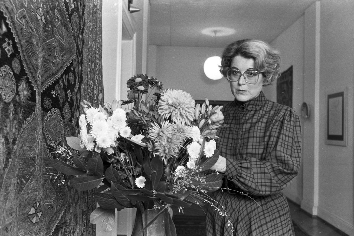 ARCHIV - ZUM TOD DER EHEMALIGEN SP-NATIONALRAETIN LILIAN UCHTENHAGEN STELLEN WIR IHNEN FOLGENDES ARCHIVBILD ZUR VERFUEGUNG. - Lilian Uchtenhagen, SP-Politkerin, Nationalraetin und Bundesratskandidatin ...