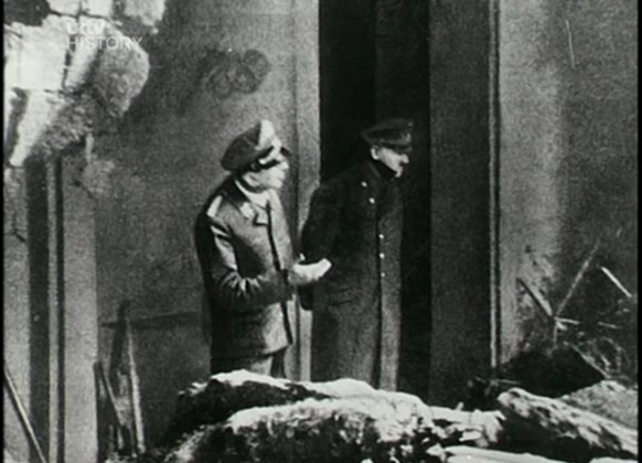 Das angeblich letzte Foto des Massenmörders vom 28. April 1945.