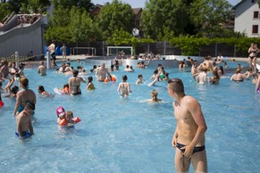 So gut gefüllt waren die Badis diesen Sommer selten.