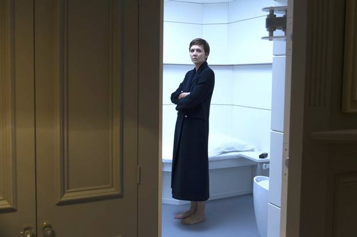 Das ist kein Bade-, sondern ein Schlafzimmer. Designt als Panic Room.
