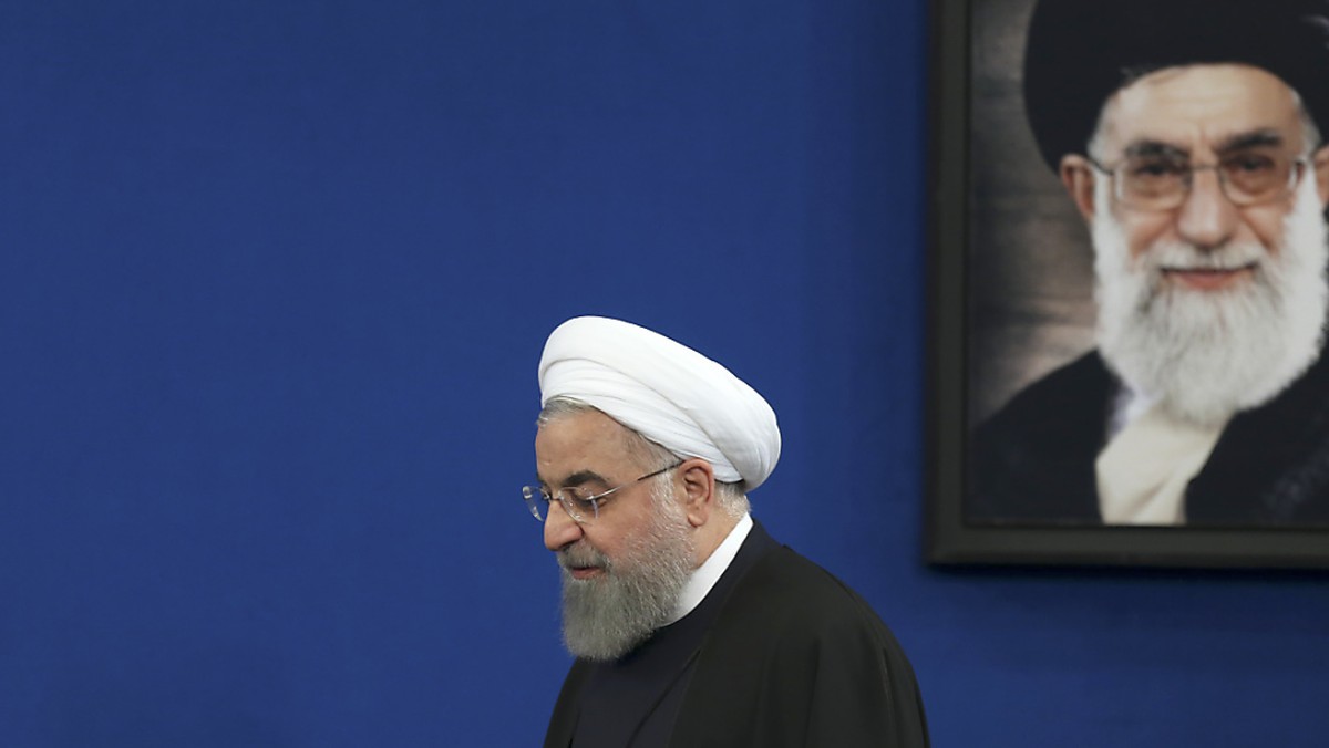 Der iranische Präsident Hassan Ruhani schliesst "bilaterale Gespräche" seines Landes mit den USA aus. (Archivbild)
