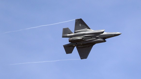 FILE - In this Sept. 2, 2015, file photo, an F-35 jet arrives at its new operational base at Hill Air Force Base, in northern Utah. The top U.S. diplomat overseeing arms sales said Monday, Feb. 5, 201 ...