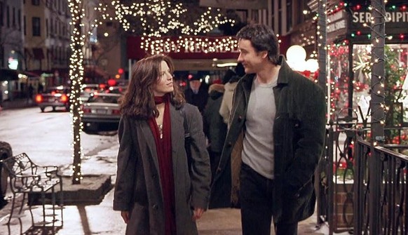 John Cusack and Kate Beckinsale in Weil es Dich gibt (2001)