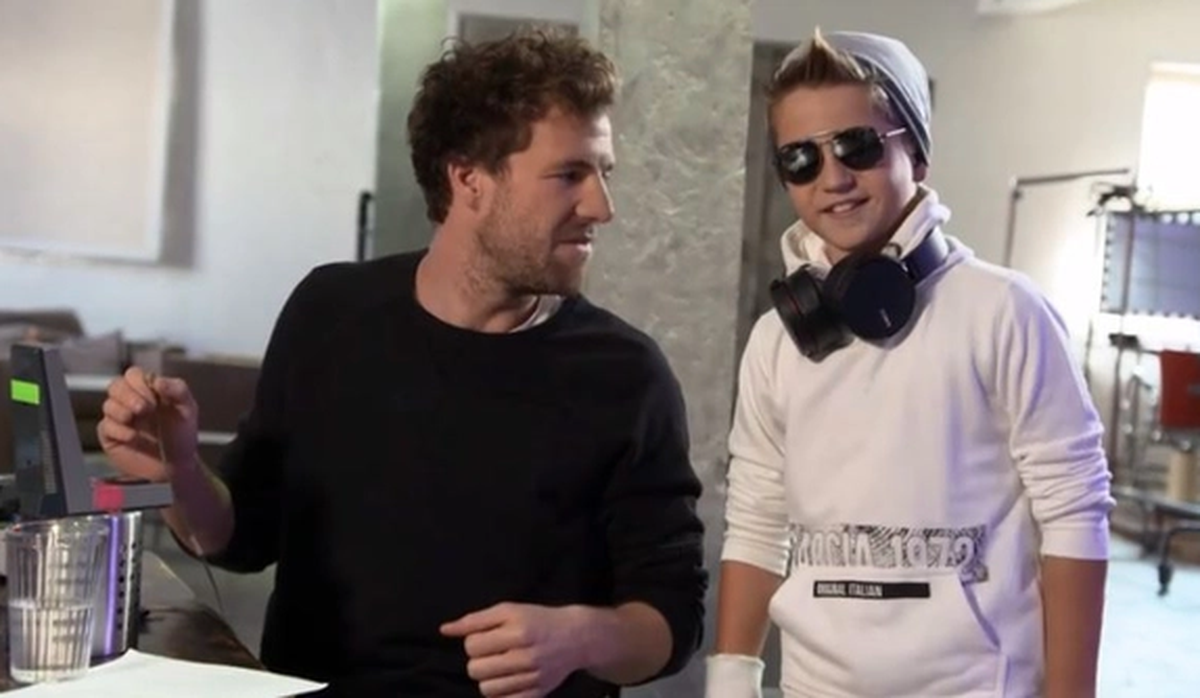 Luke mit Robin.