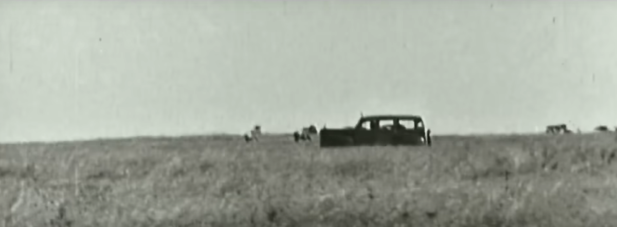 Afrique, 1952, lors du périple du couple princier.