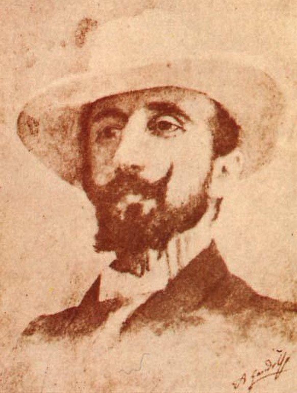 Der Schriftsteller Antonino Gandolfo (Belpasso, Paternò, 3 December 1870 — Catania, 15 September 1921) – Porträt von Nino Martoglio
https://en.wikipedia.org/wiki/Nino_Martoglio#/media/File:Nino_marto ...