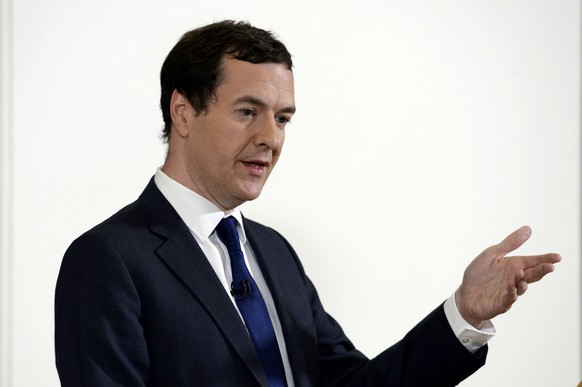 Britain&#039;s Chancellor of the Exchequer George Osborne speaks at a news conference in central London, Britain June 27, 2016. REUTERS/Stefan Rousseau/Pool