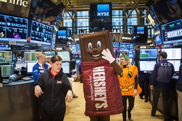 Fröhliche Stimmung an der Börse in New York.