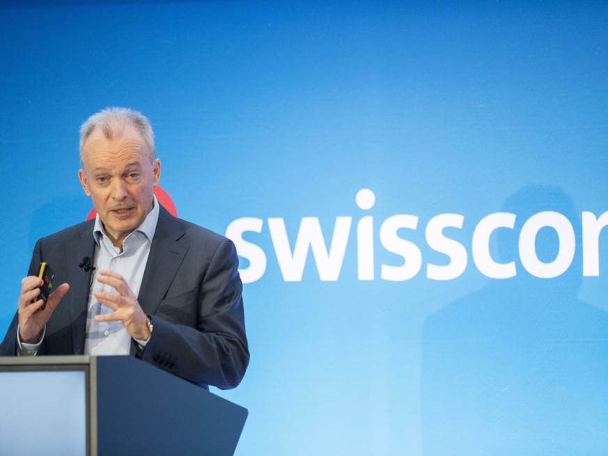 Schlechte Nachrichten für Swisscom-CEO Urs Schaeppi: Sein Konzern hat einen Prozess verloren (Archivbild).