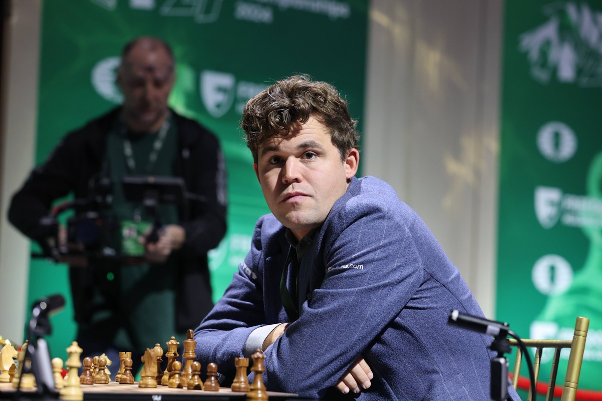 December 26, 2024, New York, New York, USA: MAGNUS CARLSEN, during the FIDE World Rapid Chess Championship. New York USA - ZUMAs280 20241226_zsp_s280_016 Copyright: xSeshadrixSukumarx