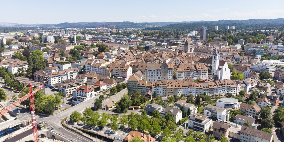 Aarau: Gemäss Auswertung der UBS unabhängig vom Einkommen die attraktivste Wohngemeinde in der Region Zürich.