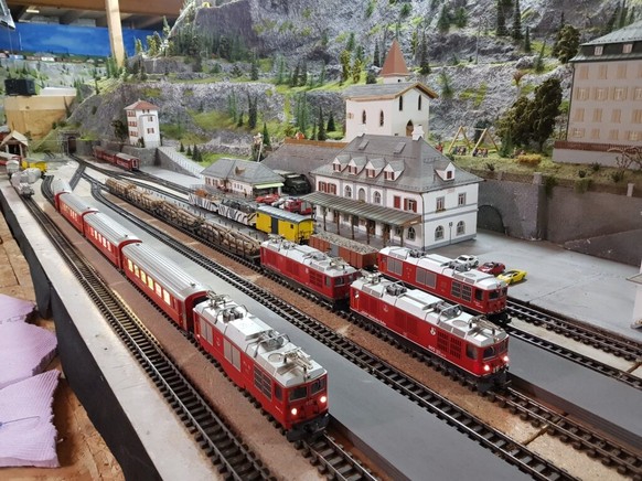 Modellbahn Meiringen Rauszeit Eisenbahn Museum Modellbahn Schweiz