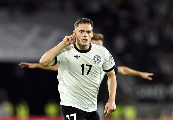 dpatopbilder - 07.09.2025, Nordrhein-Westfalen, K�ln: Fu�ball: WM-Qualifikation Europa, Deutschland - Nordirland, Gruppenphase, Gruppe A, 2. Spieltag, RheinEnergieStadion. Florian Wirtz (Deutschland)  ...