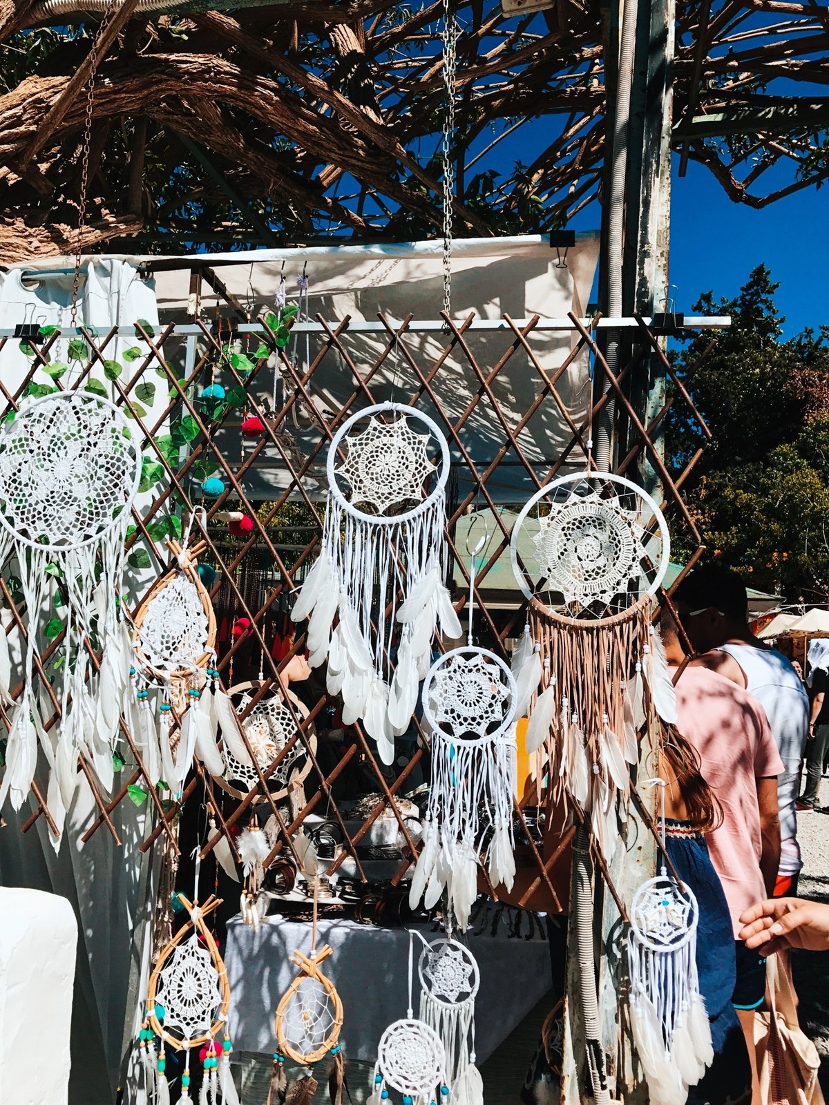 Auf dem Hippie-Markt von Las Dalias.