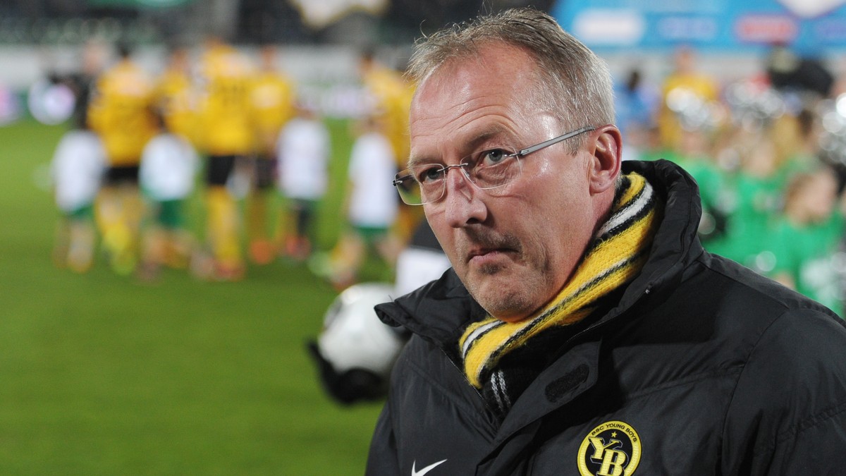 19.03.2016; St.Gallen; Fussball Super League - FC St.Gallen - BSC Young Boys; Sportchef Fredy Bickel (YB)(Steffen Schmidt/freshfocus)