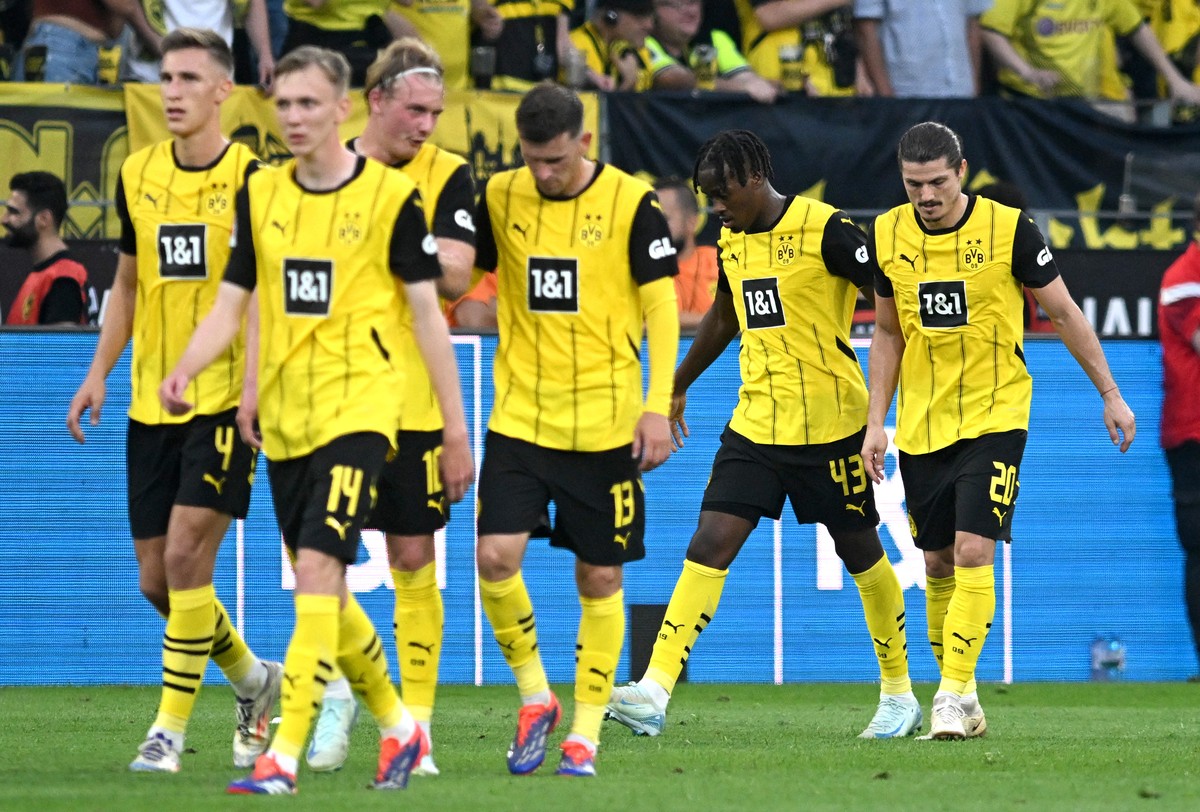 24.08.2024, Nordrhein-Westfalen, Dortmund: Fu