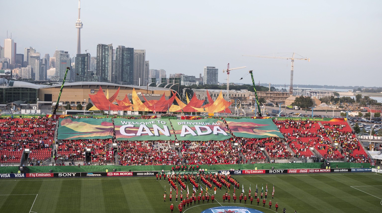 Am Dienstag wurde in Toronto die U20-Frauen-WM eröffnet. Findet in Kanada in zwölf Jahren die Männer-WM statt?