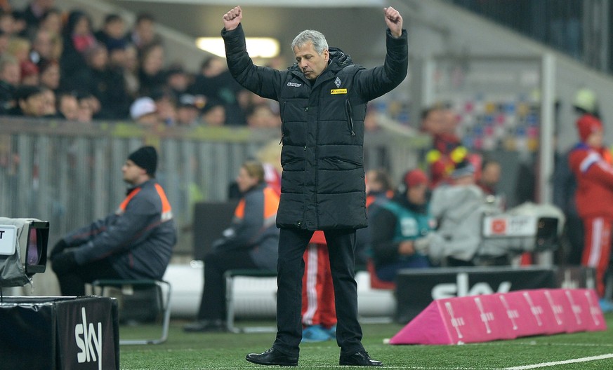 Lucien Favre: Zufrieden ist er eigentlich nie.