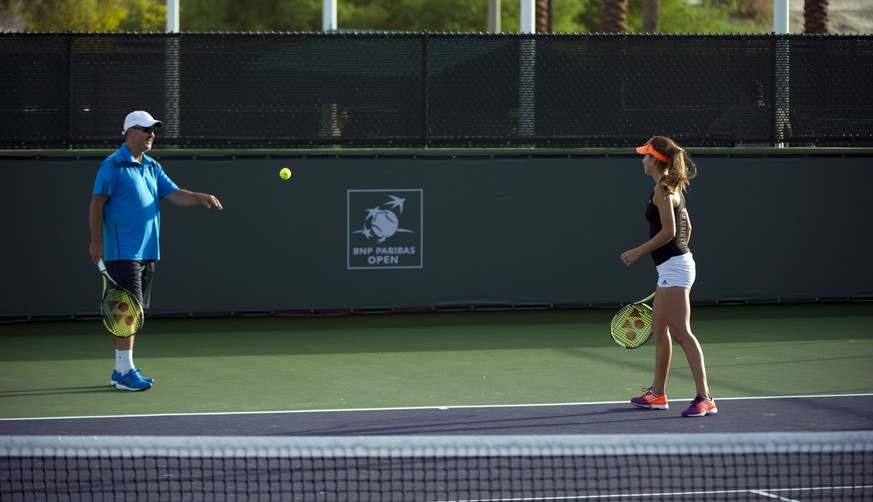 Belinda Bencic glaubt nicht, dasss sie zu viel trainiert hat.