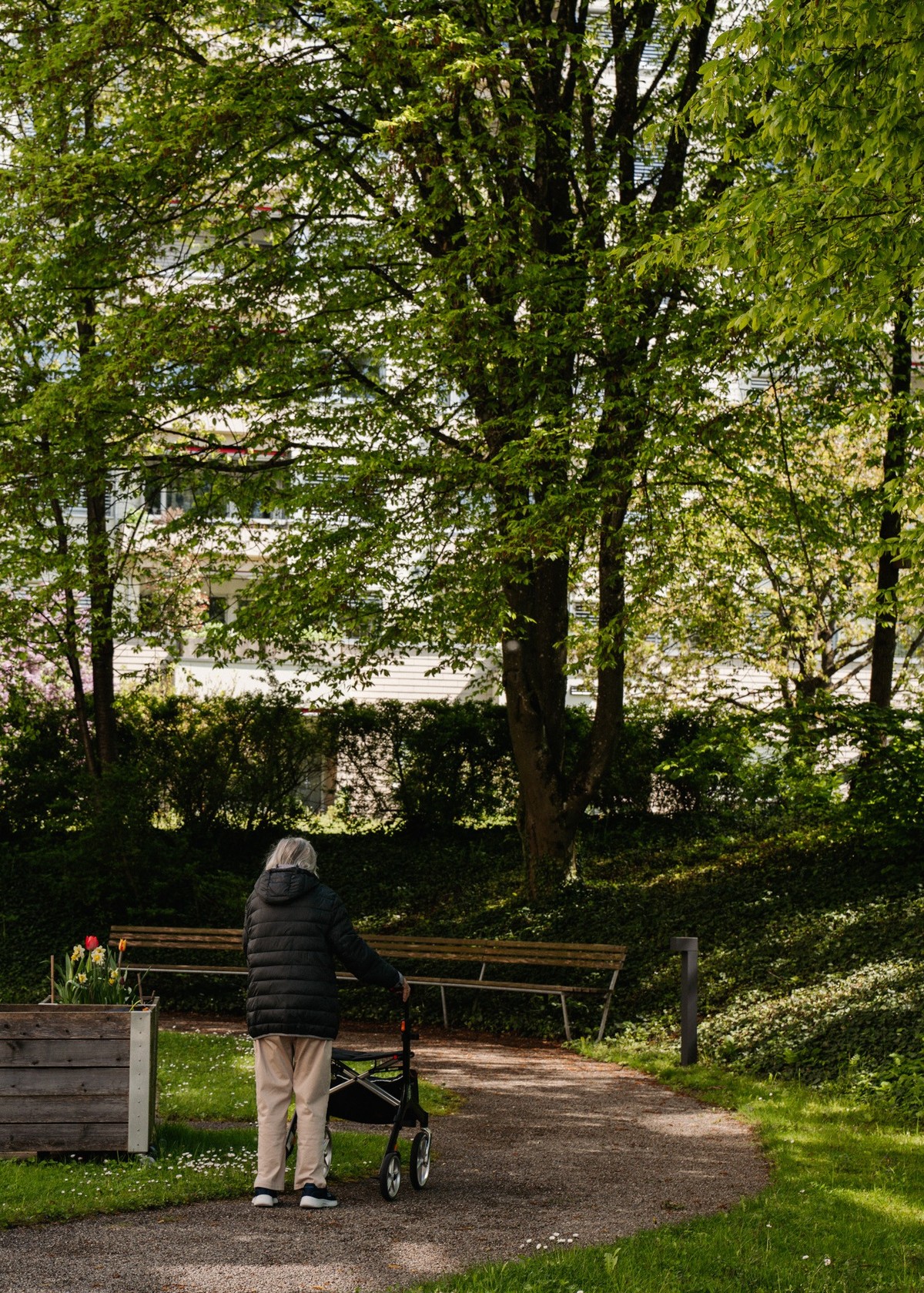 Fotostory im Altersheim und Pflegeheim Riedhof am 3. Mai 2023