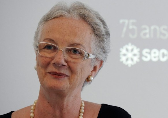 Monika Weber, Zentralpraesidentin der Winterhilfe Schweiz, wuenscht sich zum 75. Jubilaeum der Winterhilfe Schweiz eine Schweiz ohne Armut, am Montag, 11. Juli 2011 in Bern. Seit 75 Jahren setzt sich  ...