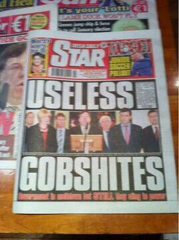 “Useless shouters”