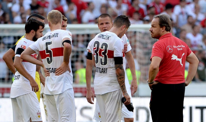 Die VfB-Spieler konnten Zornigers Offensiv-Taktik nur ungenügend umsetzen.