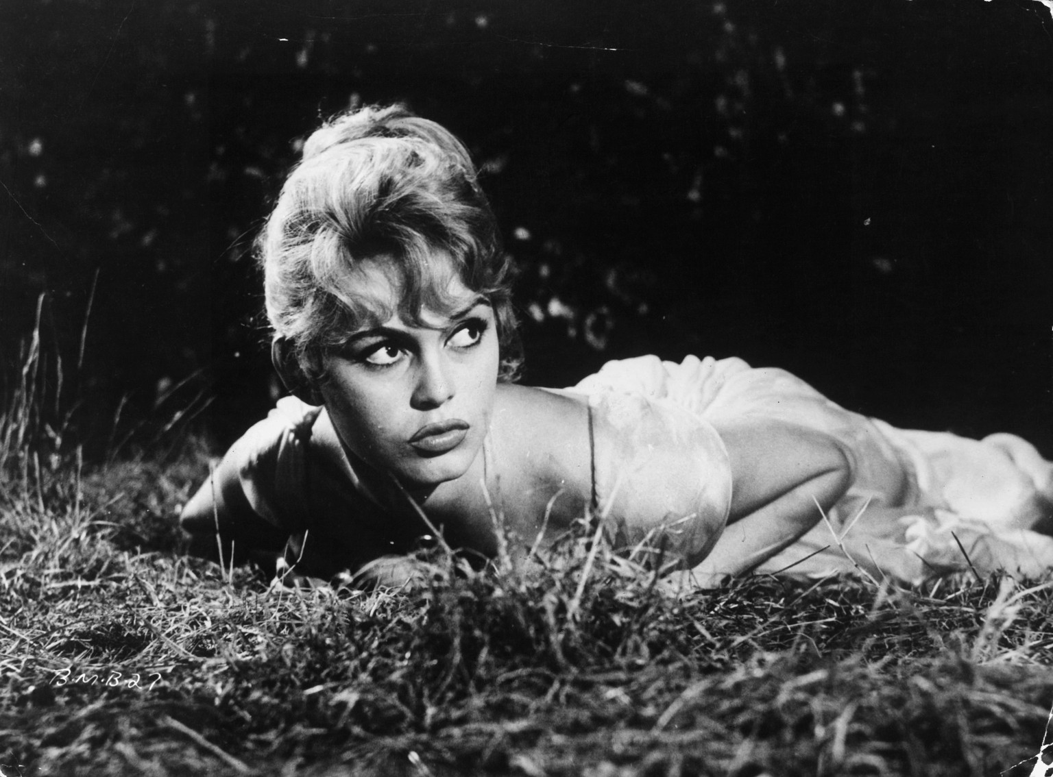 Brigitte Bardot in «The Bride is Much Too Beautiful», 1956.