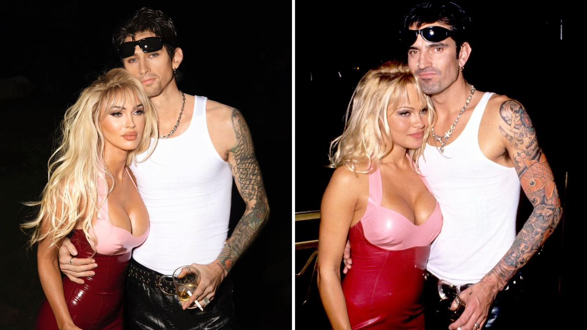 Megan Fox et Machine Gun Kelly étaient déguisés en Pamela Anderson et Tommy Lee pour Halloween.